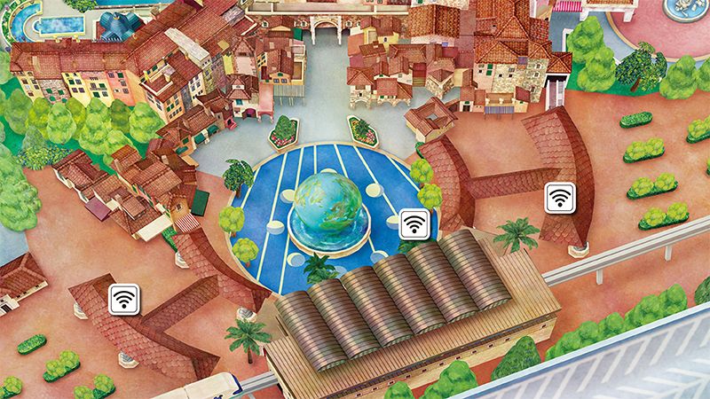 Tokyo Disiney Lando Free Wi-Fi