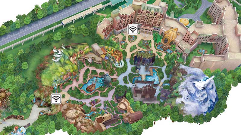 Tokyo Disiney Lando Free Wi-Fi